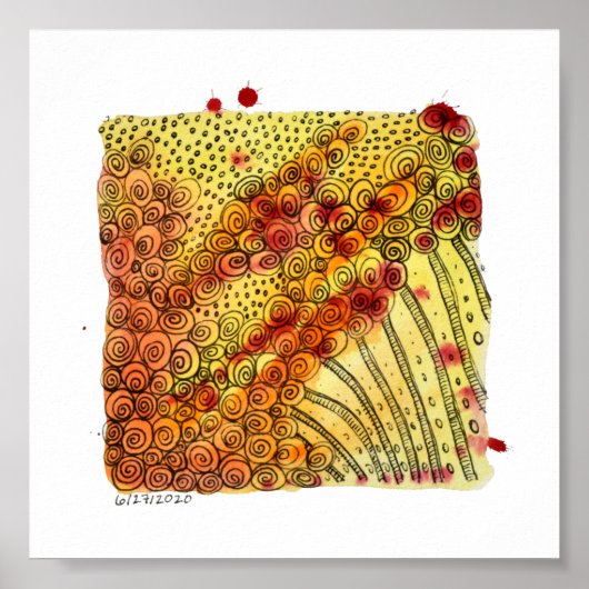 6x6プリント- 6-27-2020 ポスター (正面)