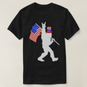 7おもしろい最高の月4日の国旗のプレゼント Tシャツ (デザイン正面)