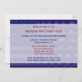 7おもしろい月4日パーティー | Eagle Beer Fireworks 招待状 (裏面)