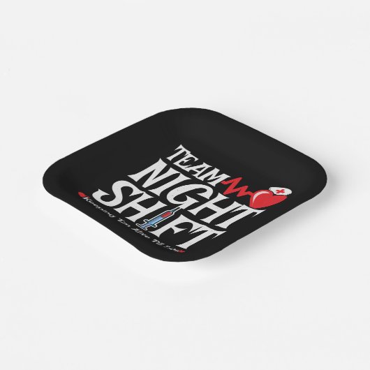 7おもしろい:05チームナイトシフトナース評価 ペーパープレート (傾斜あり)