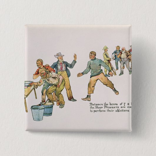 7つそして8つのAMの時間間 缶バッジ (正面)