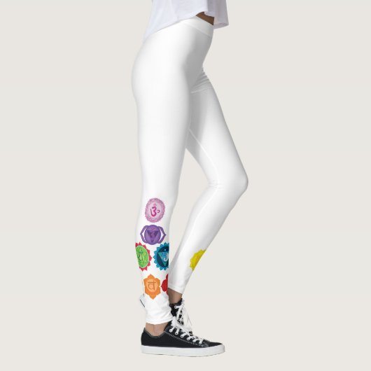 7つのチャクラのKundaliniのヨガのチャクラのレギンス、M レギンス (右)