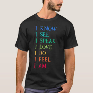7つのチャクラインストラクター ヨガ 瞑想 エクササイズ スピリチュアル Tシャツ