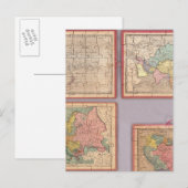 7つのパズルマップ ポストカード (正面/裏面)