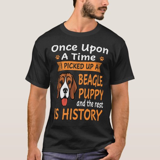 7つのワンス・アポン・ア・タイム - ビーグル・パピー Tシャツ (正面)