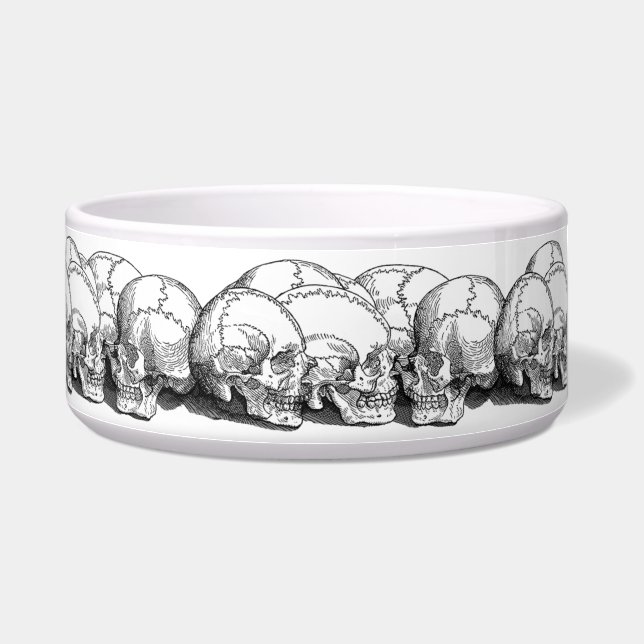 7つのヴィンテージスカル ボウル (右)