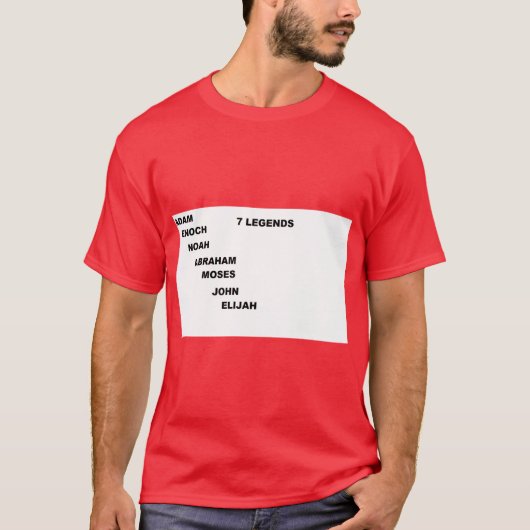 7つの凡例 Tシャツ (正面)