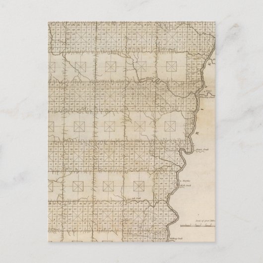 7つの地区の町の広場 ポストカード (正面)