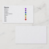 7つの垂直チャクラ 名刺 (正面/裏面)