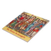 7つの大天使（CP 001；クロマトグラフ） タイル (側面)