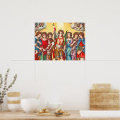 7つの大天使（CP 001；クロマトグラフ） ポスター (キッチン)