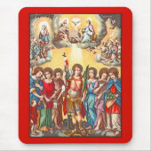 7つの大天使（CP 001；クロマトグラフ） マウスパッド (正面)