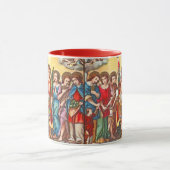 7つの大天使（CP 001；クロマトグラフ） マグカップ (中央)