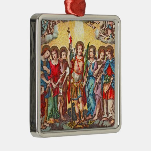 7つの大天使(CP 001;クロマトグラフ) メタルオーナメント (右)