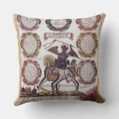 7つの大罪(版木、銅版、版画) クッション (裏面)