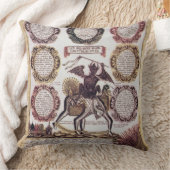 7つの大罪(版木、銅版、版画) クッション (ブランケット)