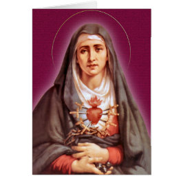 7つの悲哀の献身賛美された聖母マリア