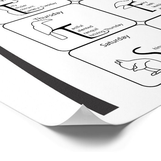 7つの日 ポスター (角)