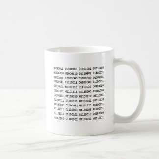 7つの汚れた二進単語 コーヒーマグカップ