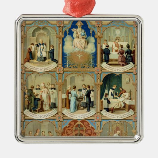 7つの秘跡 メタルオーナメント (正面)