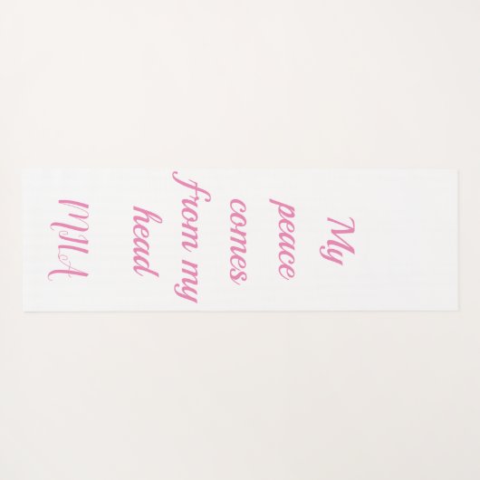 7つの花のチャクラの美しい基部 ヨガマット (裏面(横))