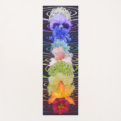 7つの花のチャクラの美しい基部 ヨガマット (正面)