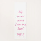 7つの花のチャクラの美しい基部 ヨガマット (裏面)