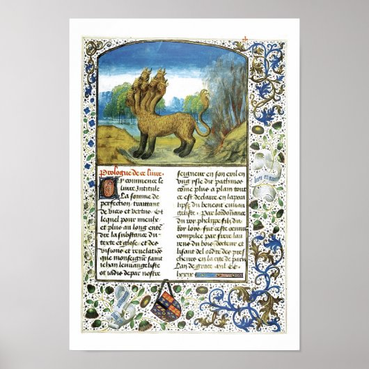 7つの頭を持つドラゴン、不明 ポスター (正面)