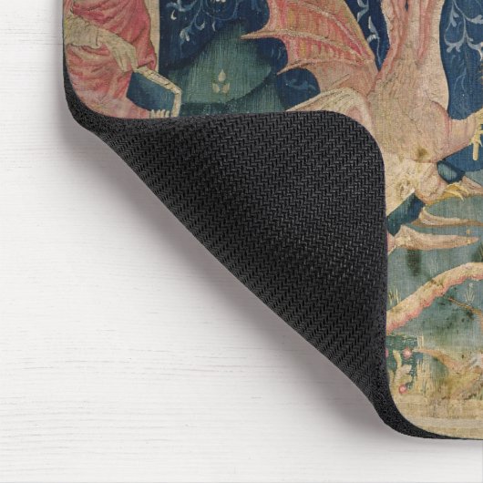 7つの頭部が付いている海の獣 マウスパッド (コーナー)