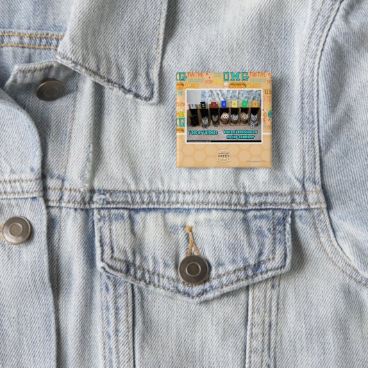 7つのov 7のkittehs 缶バッジ (インサイチュ)