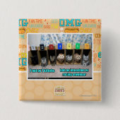 7つのov 7のkittehs 缶バッジ (正面)