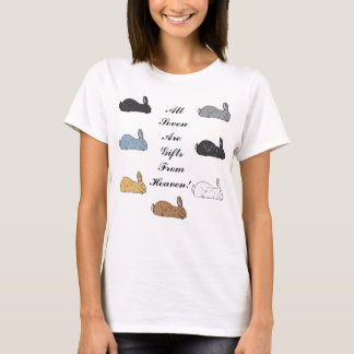 7つはすべて天国の女性Tシャツからのギフトです Tシャツ