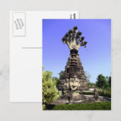 7つはナガ語、タイの先頭に立ちました ポストカード (正面/裏面)