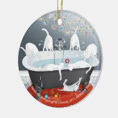 7つは、水泳たたきません! セラミックオーナメント (左)