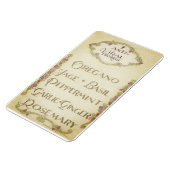 7アンチウイルスハーブ4" x 6"マグネット マグネット (左側)