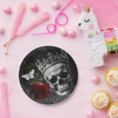 7インチラウンド紙プレートヘアリングアデラインザードメア ペーパープレート (パーティー)