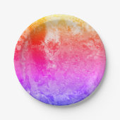 7インチ紙プレート ペーパープレート (正面)