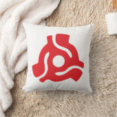 7インチ45 rpmビニルアダプタ挿入スピンドルスパイダー クッション (ブランケット)