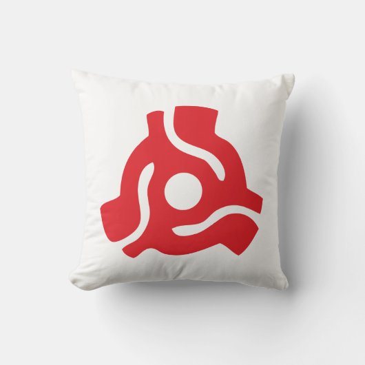 7インチ45 rpmビニルアダプタ挿入スピンドルスパイダー クッション (正面)