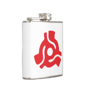 7インチ45 rpmビニルアダプタ挿入スピンドルスパイダー フラスク (右)