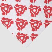 7インチ45 rpmビニールアダプタスピンドルスパイダーを挿入 薄葉紙 (詳細)