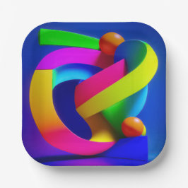 7インチ 角型 紙皿