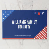 7カスタム月ランチョンマット4日25カウント ペーパーパッド (正面)