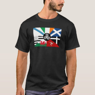 7ケルト民族連合国旗 Tシャツ