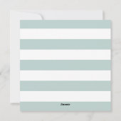 7スクエアフォトコラージュリースホリデーカード シーズンカード (裏面)