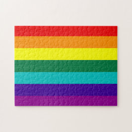 7ズレストライプインボーゲイプライドフラグパズル ジグソーパズル