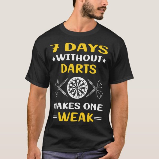 7ダーツなし日 Tシャツ (正面)