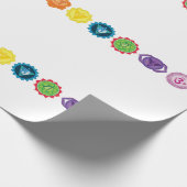 7チャクラのヨガの包装紙、xの30 6つのft ラッピングペーパー (角)