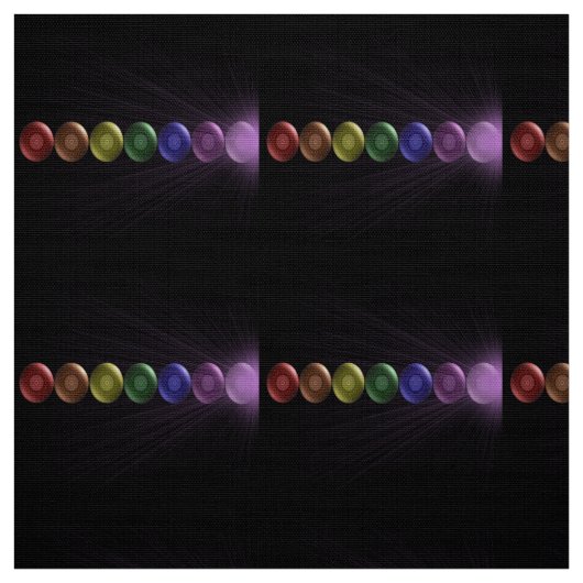 7チャクラの生地 ファブリック (見本)