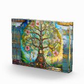 7チャクラの花の木 フォトブロック (右)